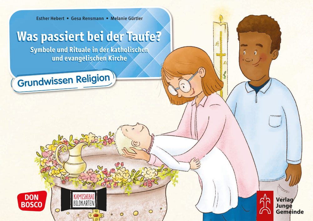 Kamishibai Bildkartenset: Was passiert bei der Taufe? - 9036