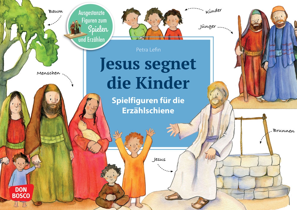 Figurenset - Jesus segnet die Kinder - 3768