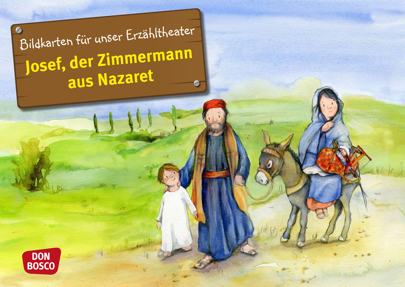 Kamishibai Bildkartenset: Josef, der Zimmermann - 3403
