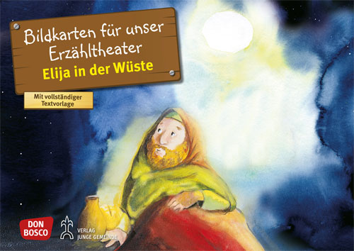 Kamishibai Bildkartenset: Elija in der Wüste - 3477