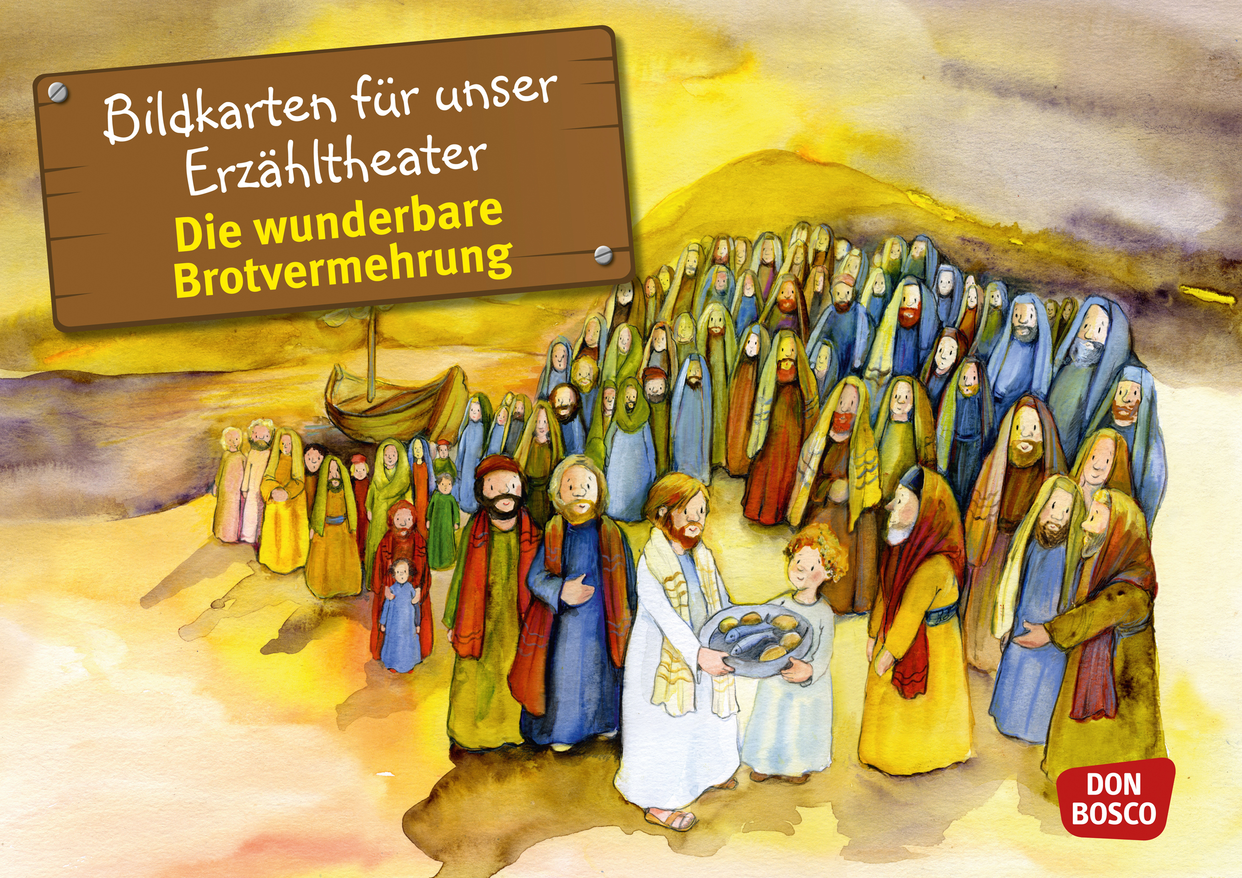 Kamishibai Bildkartenset: Die wunderbare Brotvermehrung - 3333