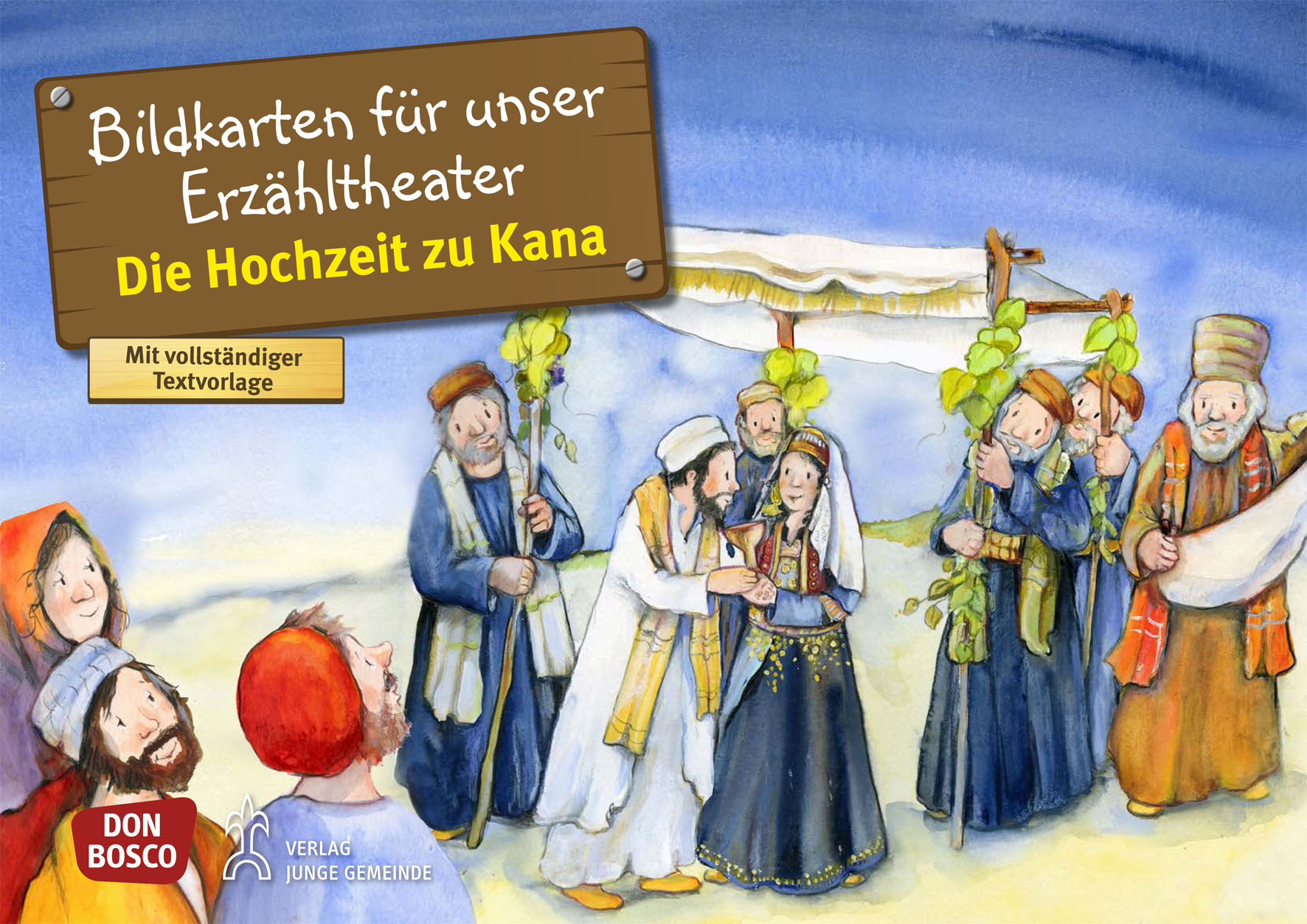 Kamishibai Bildkartenset: Hochzeit zu Kana - 3432