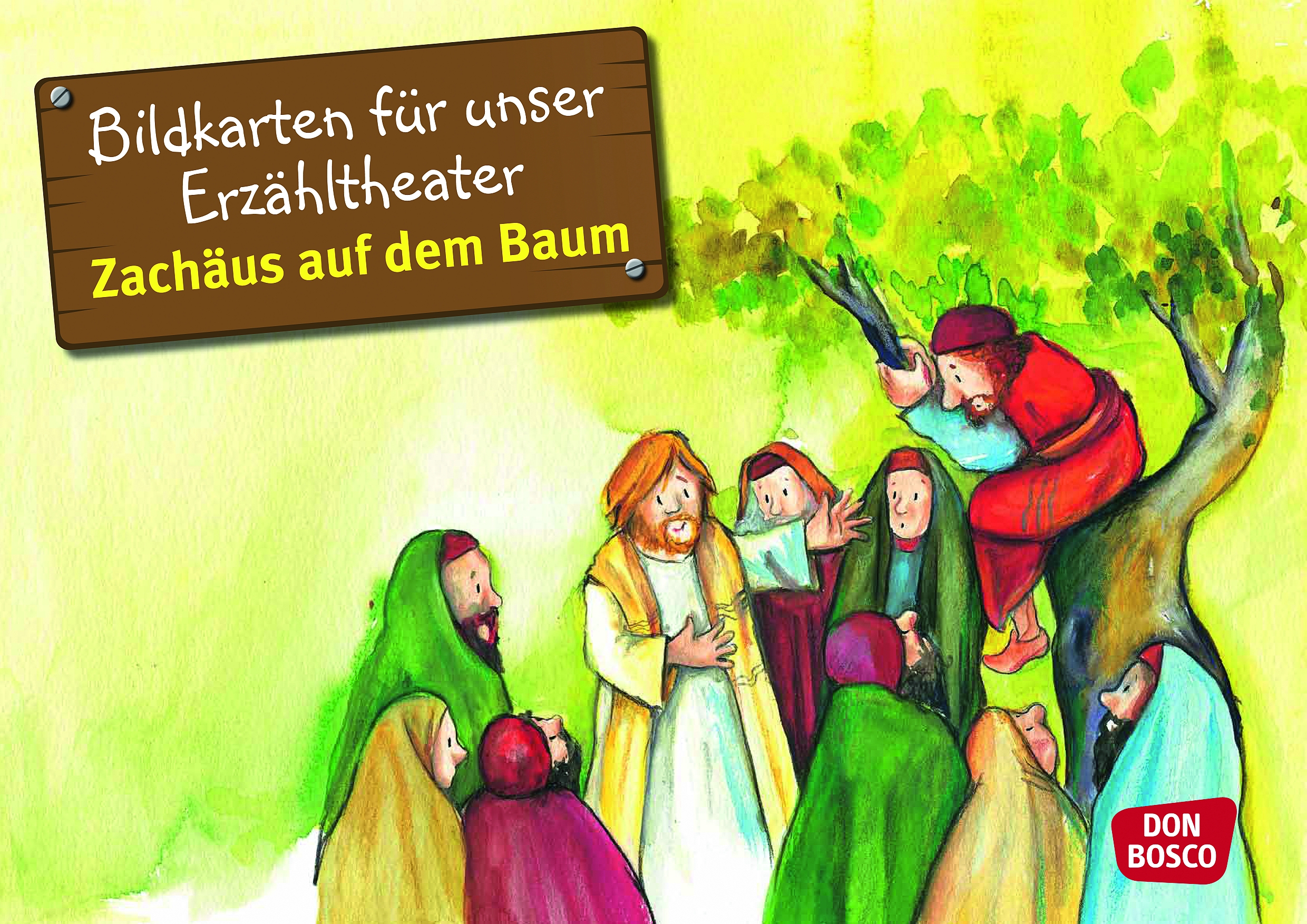 Kamishibai Bildkartenset: Zachäus auf dem Baum - 3236