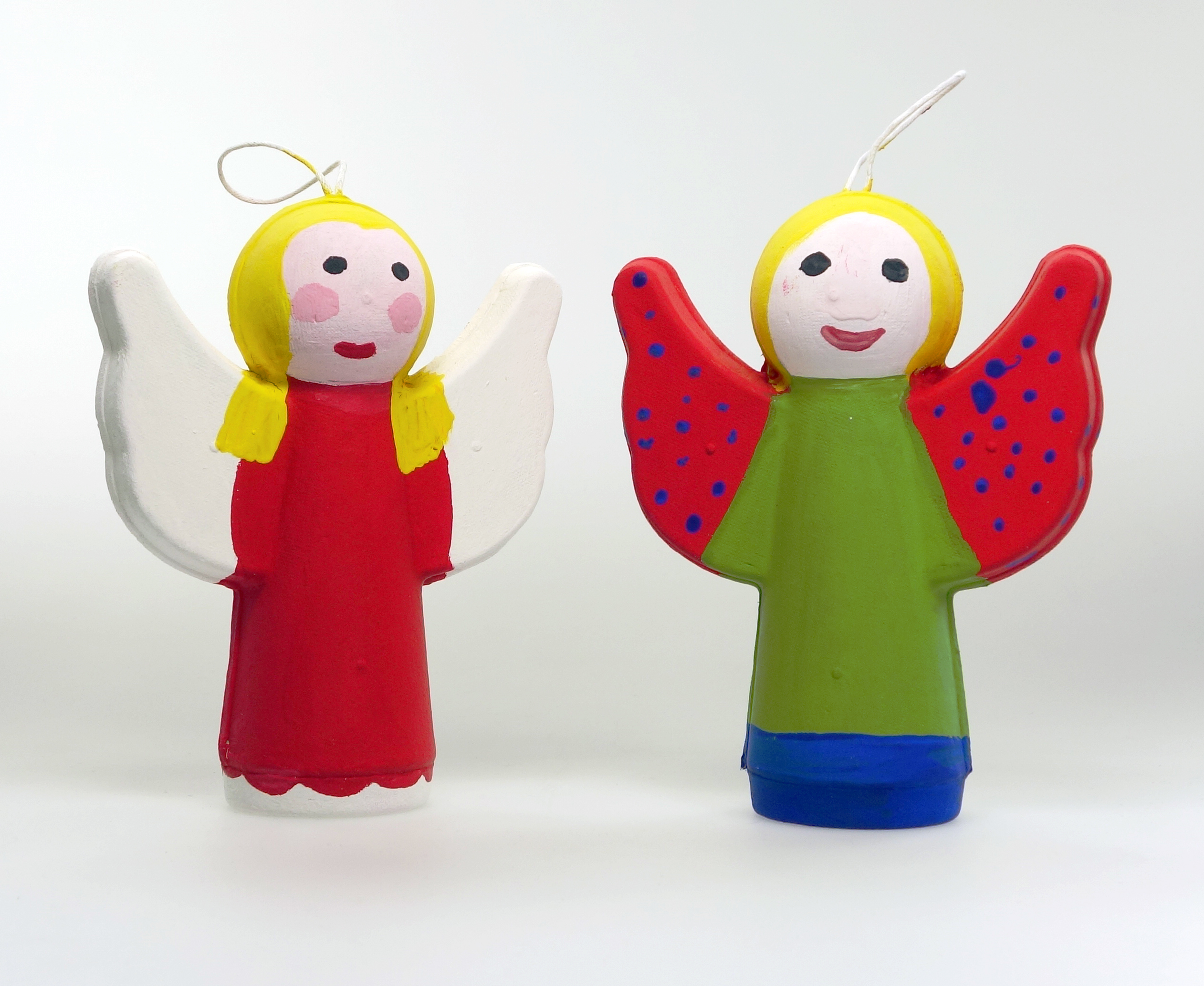 Bastelfigur: Engel aus Pappmaché - 1548