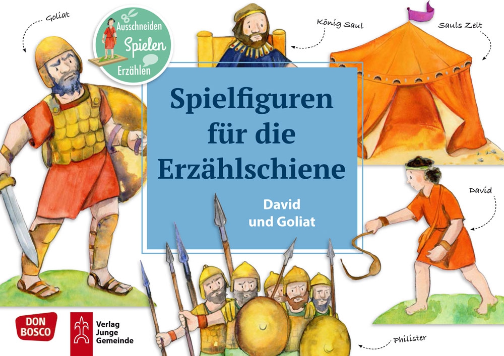 Figurenset - David und Goliat - 9006