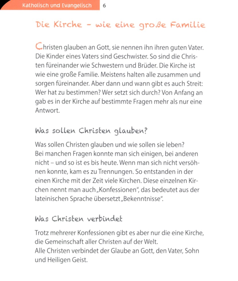 Katholisch und Evangelisch
