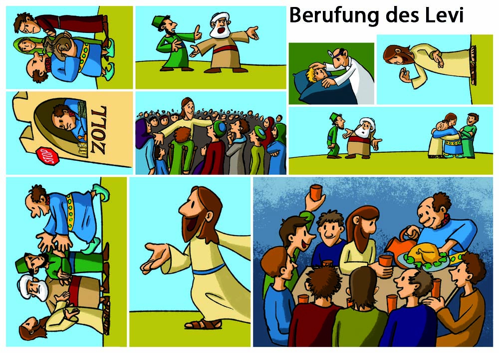 Figurenset - Die  Berufung des Levi - 1642