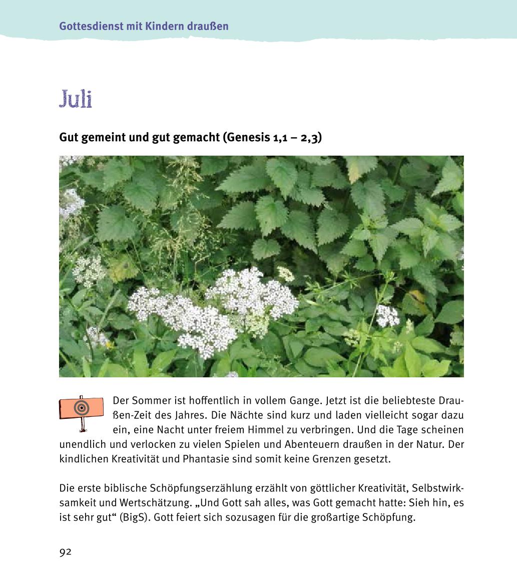 Gottesdienst mit Kindern draußen - 2172