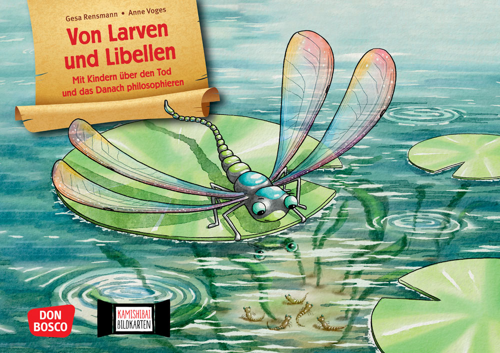Kamishibai Bildkartenset: Von Larven und Libellen. - 9042