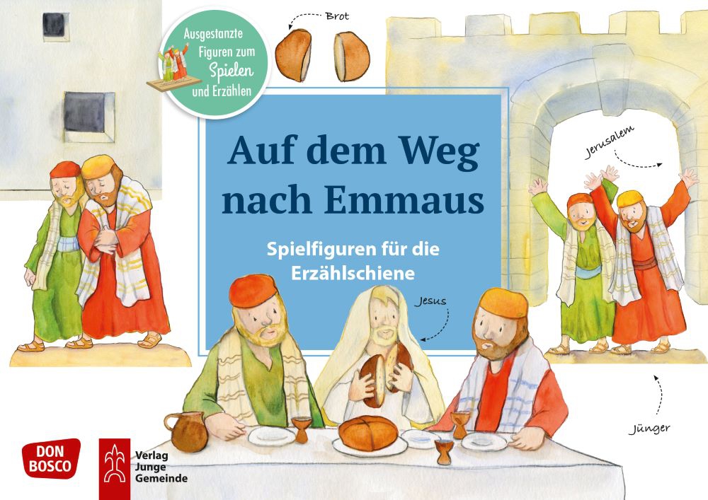 Figurenset - Auf dem Weg nach Emmaus - 9019