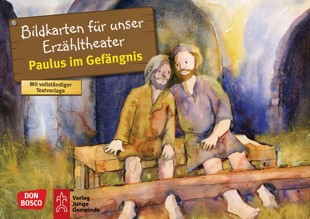Kamishibai Bildkartenset: Paulus im Gefängnis - 3664