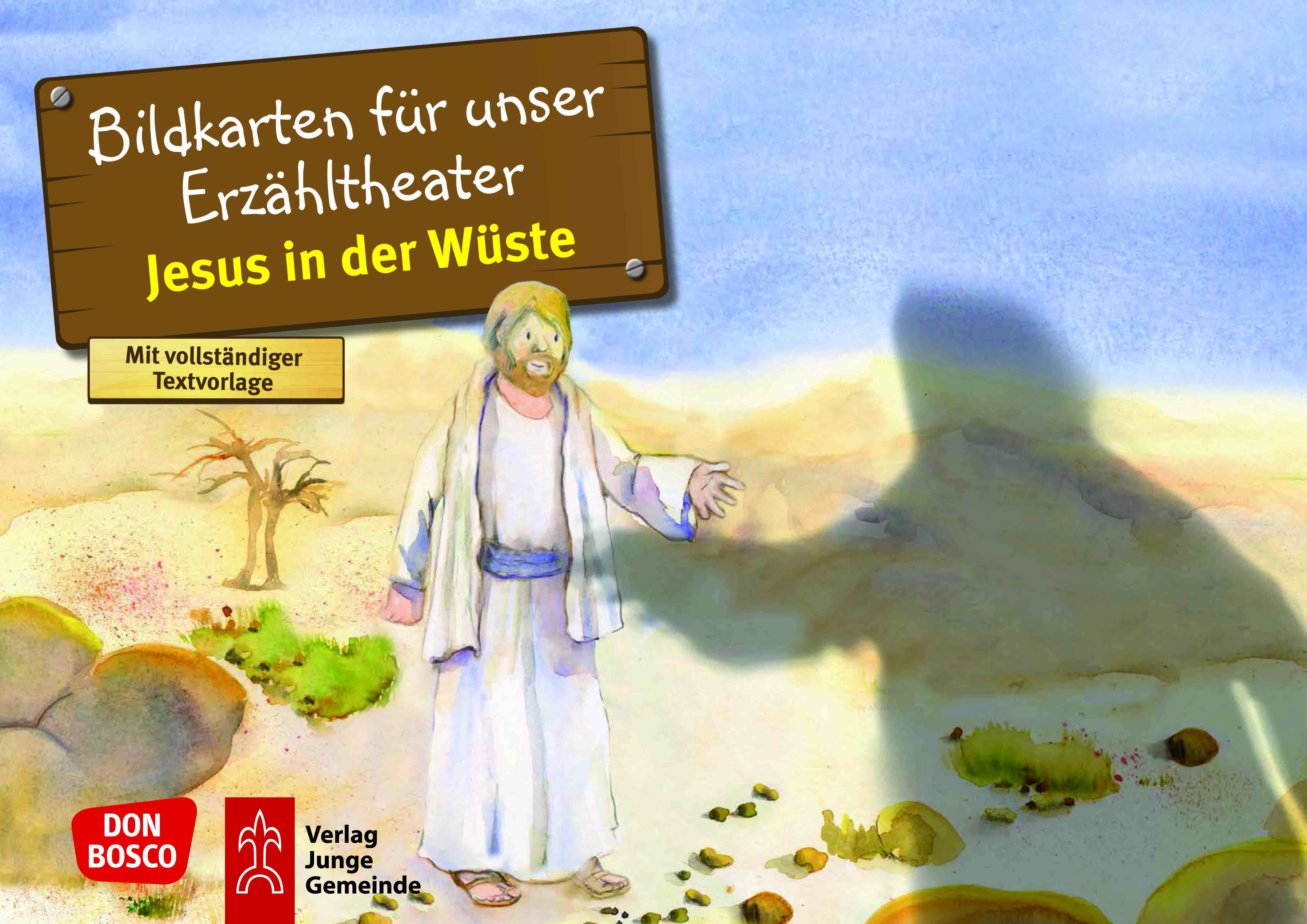 Kamishibai Bildkartenset: Jesus in der Wüste - 3663