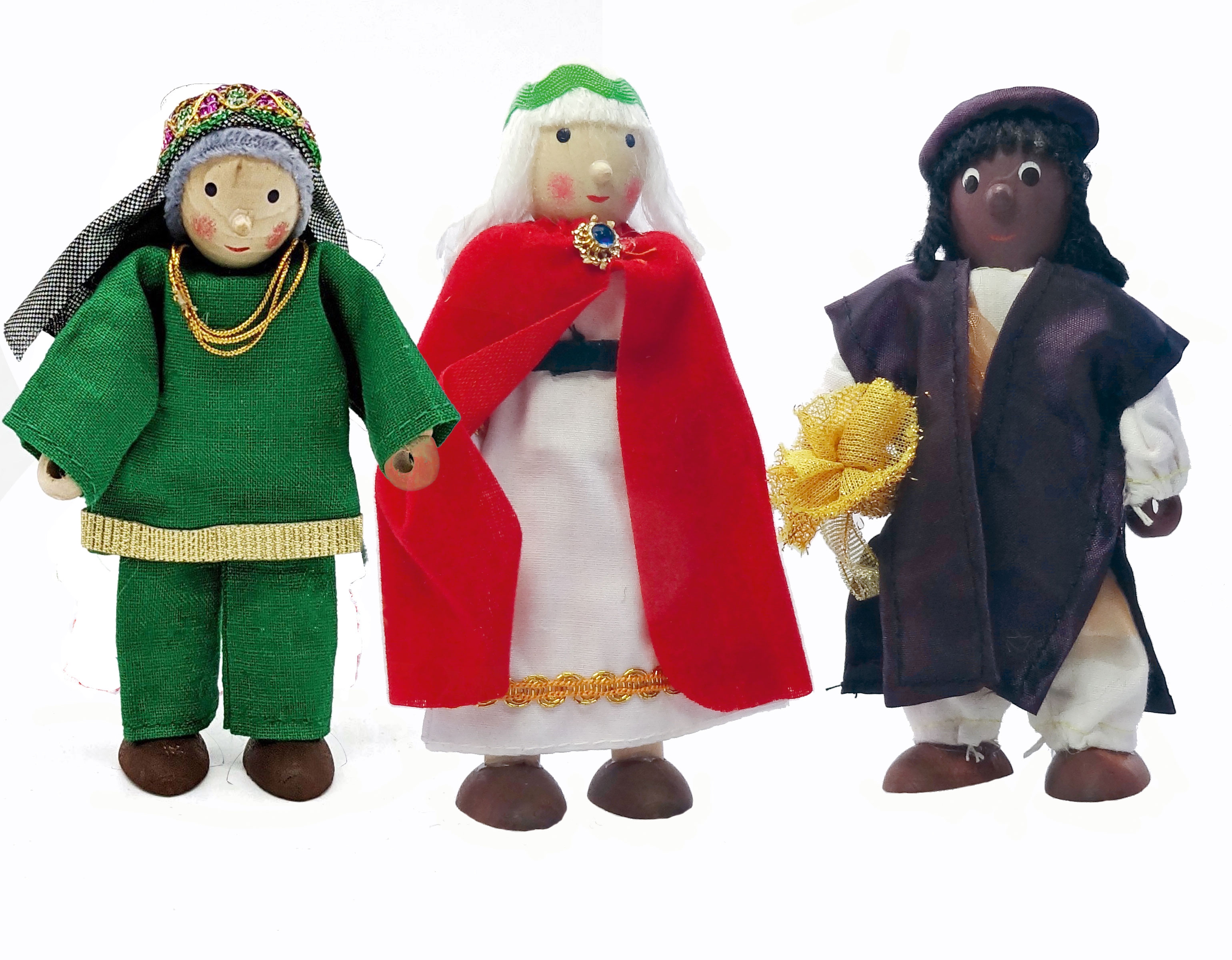 Biegepuppen-Set "Heilige Drei Könige" - S1259