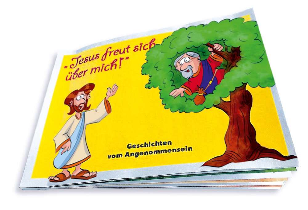 Bastelbogen:  Jesus freut sich über mich! - 1744