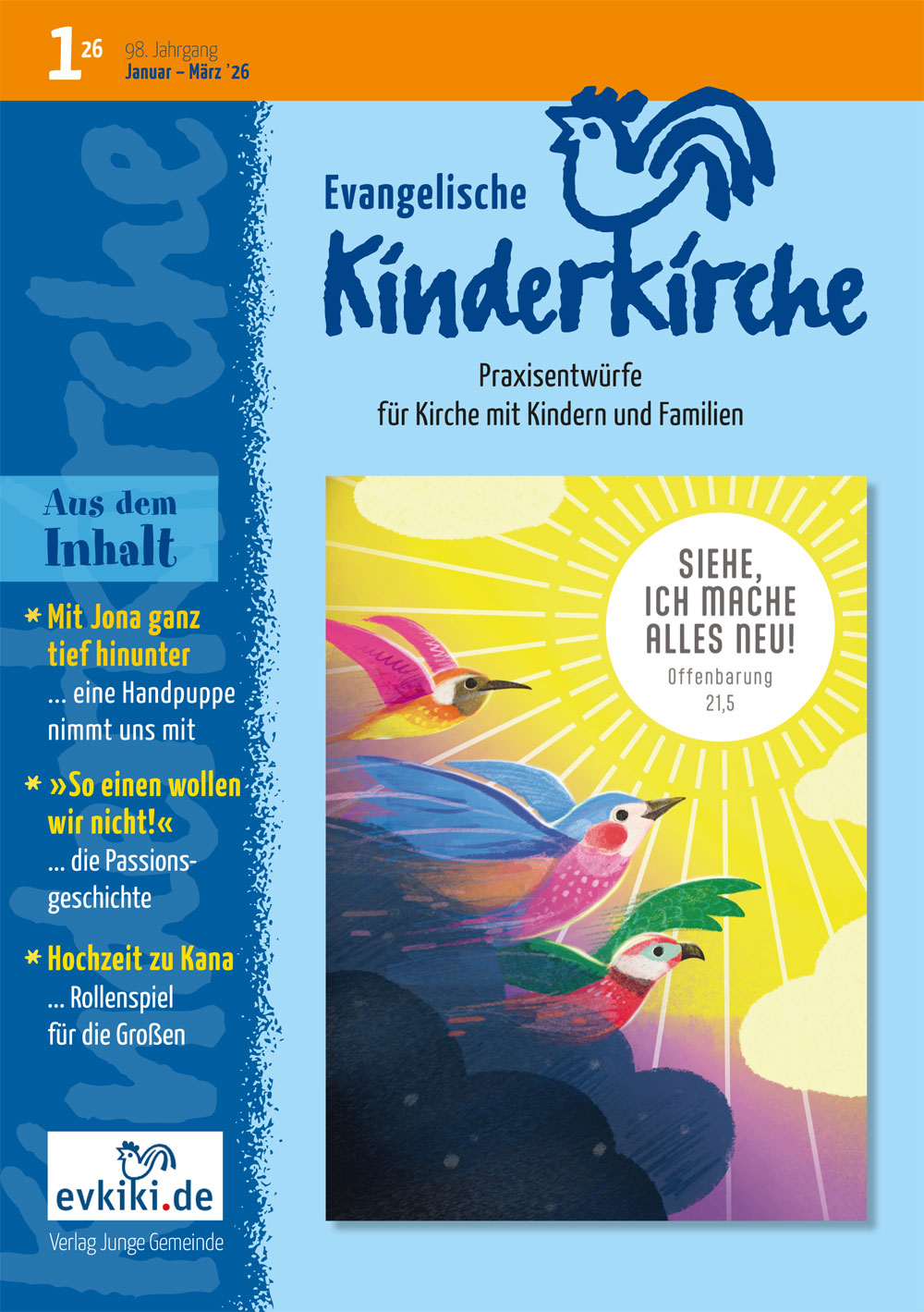 "Ev. Kinderkirche" Ausgabe 1/2026