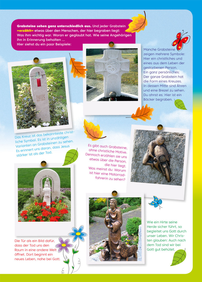 Bastelbogen: Der Friedhof: Ein Ort voller Leben - 1778 Bastelbogen: Der Friedhof: Ein Ort voller Leben - 1778