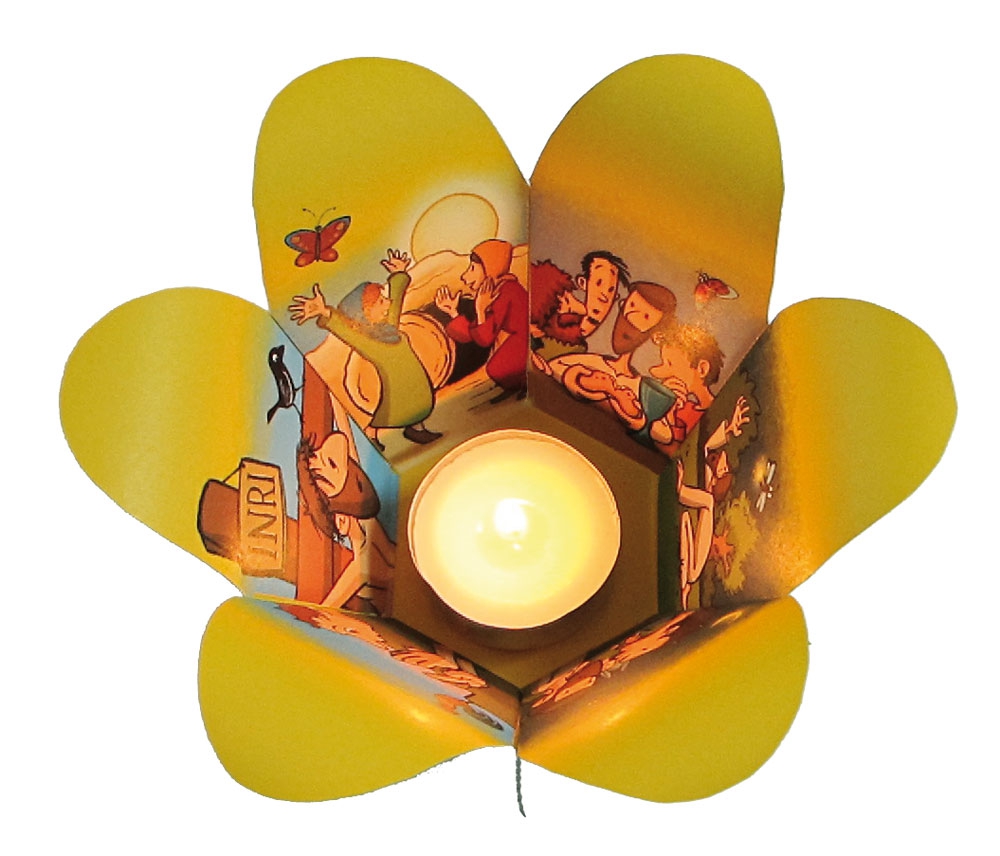 Bastelbogen: Osterblume - 1723