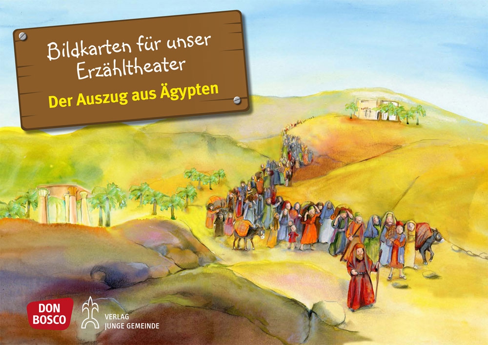 Kamishibai Bildkartenset: Der Auszug aus Ägypten - 9025