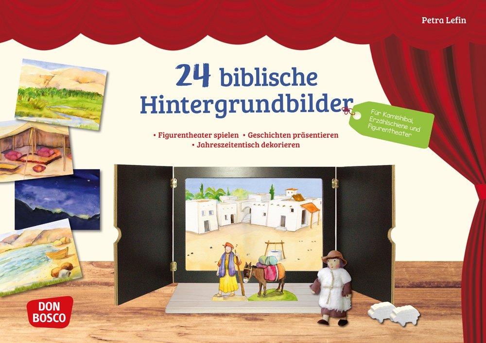 Kamishibai Bildkartenset: 24 biblische Hintergrundbilder - 3690