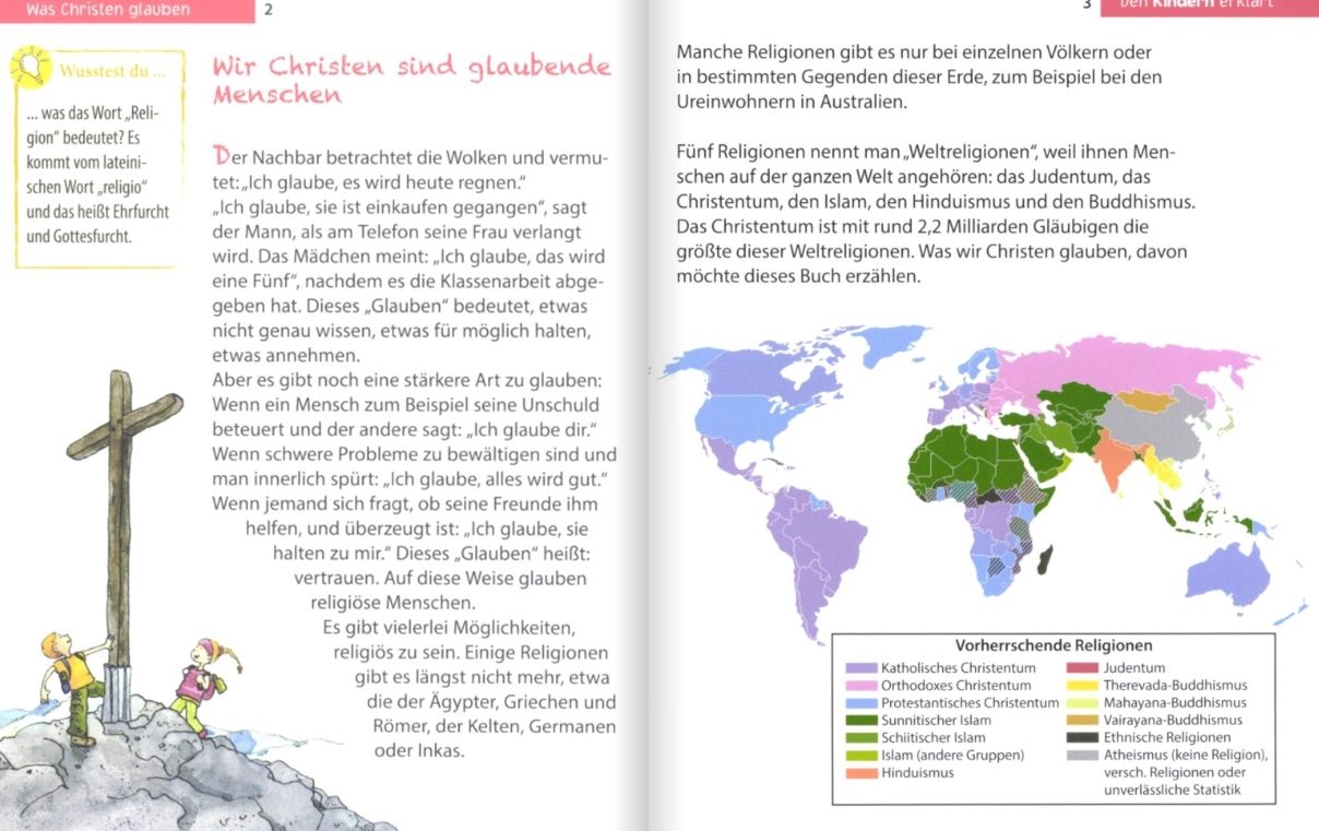 Was Christen glauben den Kindern erklärt - 3828