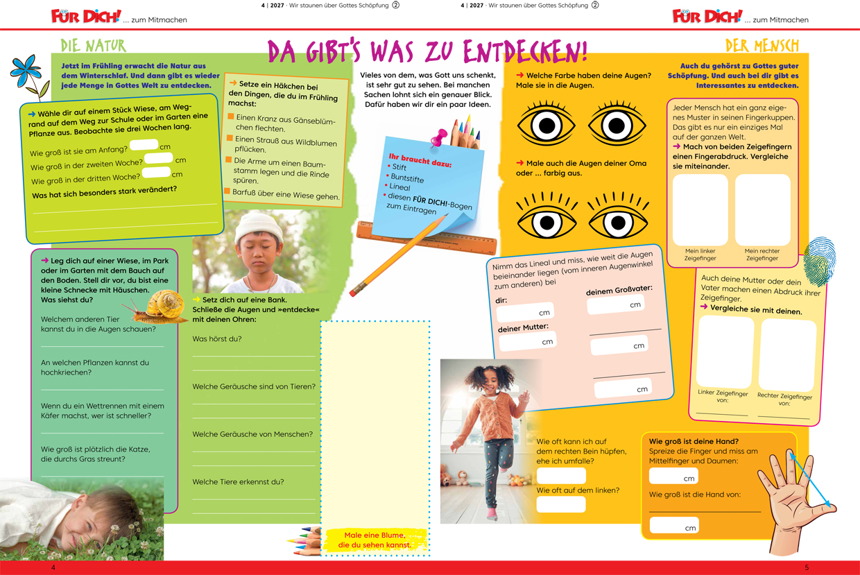 Wir staunen über Gottes Schöpfung – 4/27