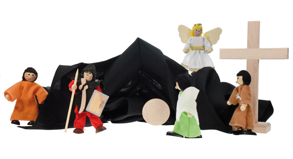 Biegepuppen-Set "Passions- und Osterkrippe" - S1199