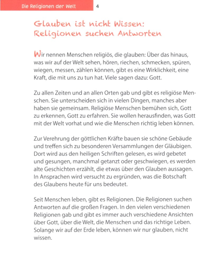 Die Religionen der Welt