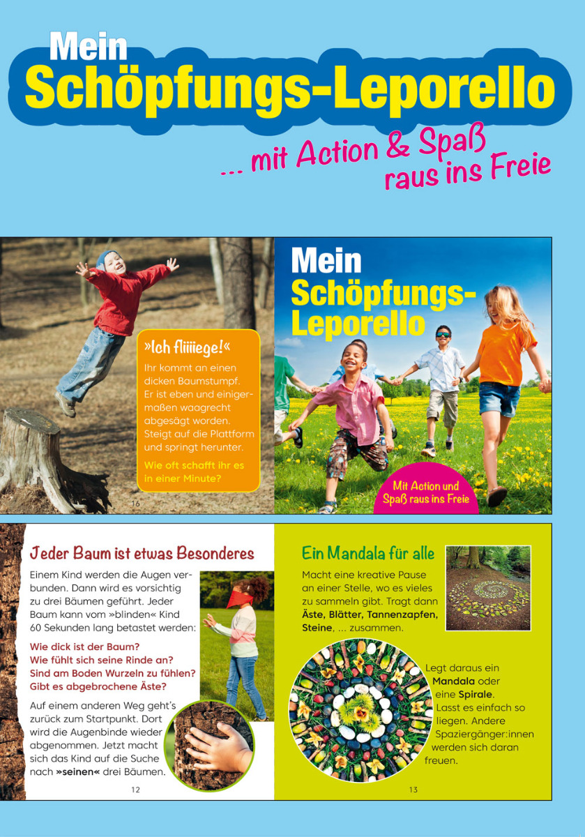 Bastelbogen: Mein Schöpfungs-Leporello - 1788 Bastelbogen: Mein Schöpfungs-Leporello - 1788