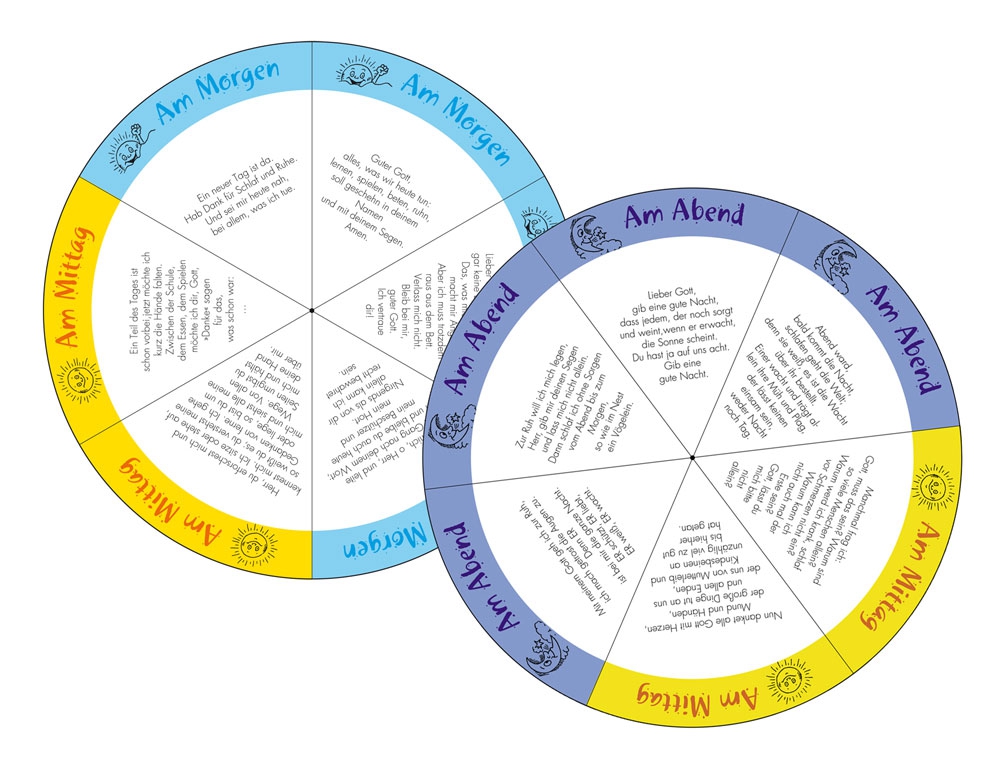 Bastelbogen: Beten  - eine runde Sache - 26 Bastelbogen: Beten  - eine runde Sache - 26