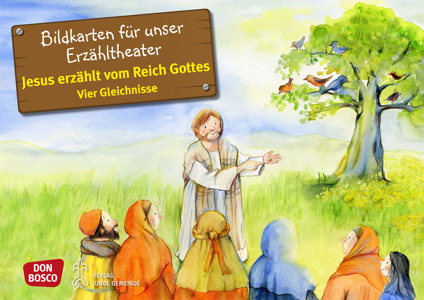 Kamishibai Bildkartenset: Jesus erzählt vom Reich Gottes - 9013