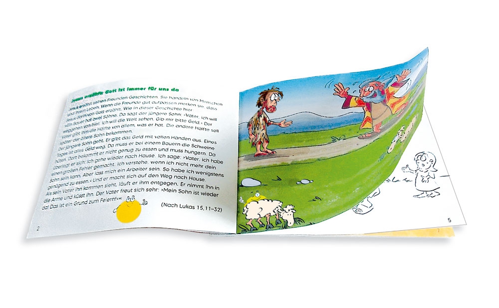 Bastelbogen:  Jesus freut sich über mich! - 1744 Bastelbogen:  Jesus freut sich über mich! - 1744