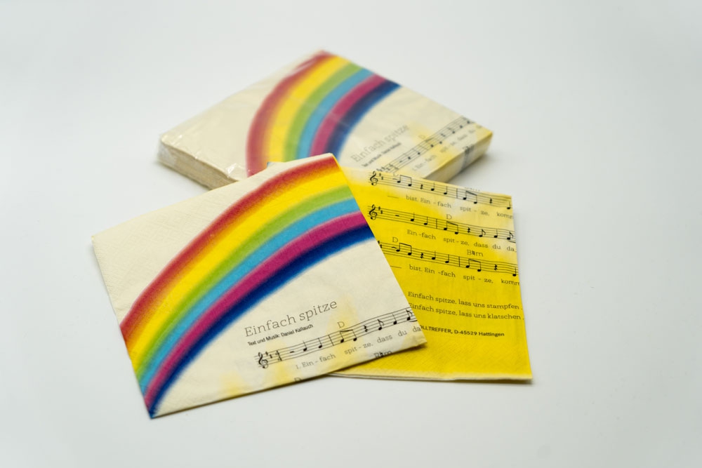 Servietten "Einfach spitze" - 9016