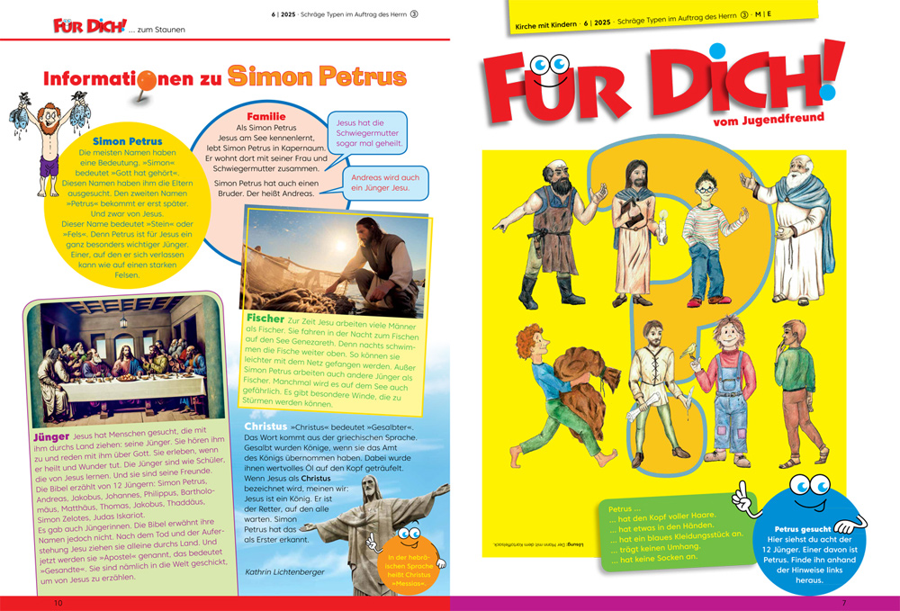 Simon Petrus – ein cooler Typ – 6/2025 - 101-6/25