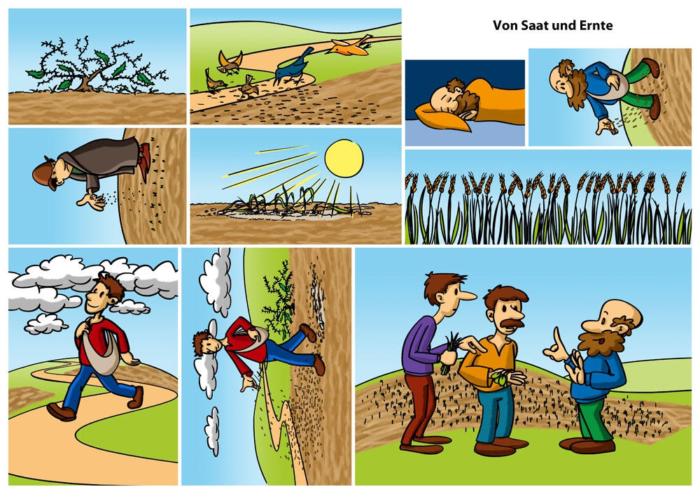 Figurenset - Von Saat und Ernte - 1739 Figurenset - Von Saat und Ernte - 1739