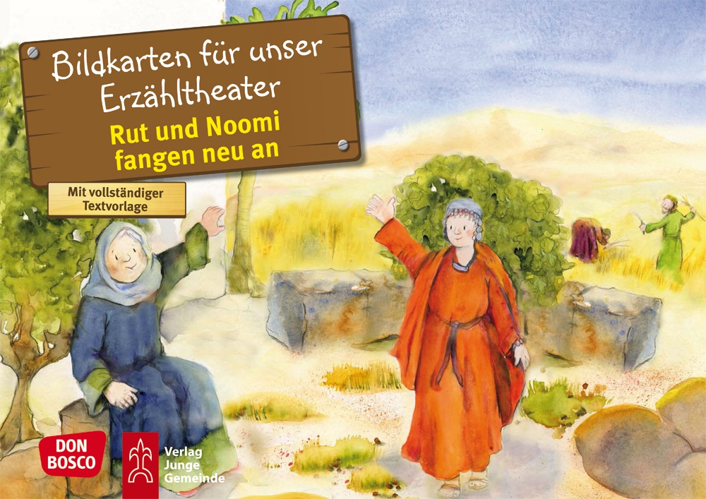Kamishibai Bildkartenset: Rut und Noomi fangen neu an - 3647