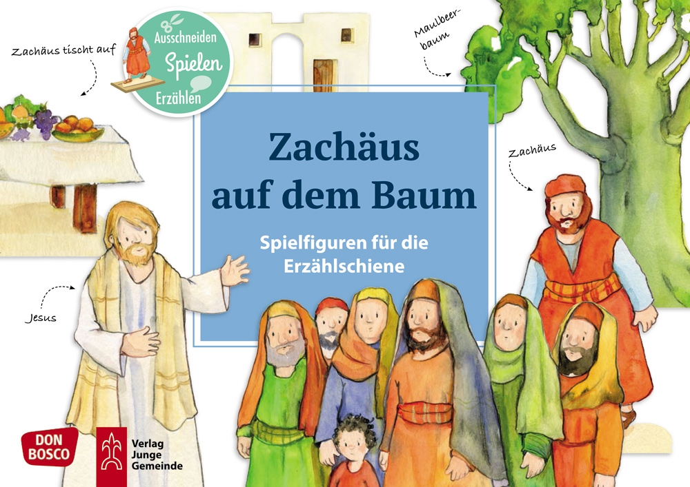 Figurenset - Zachäus auf dem Baum - 9015