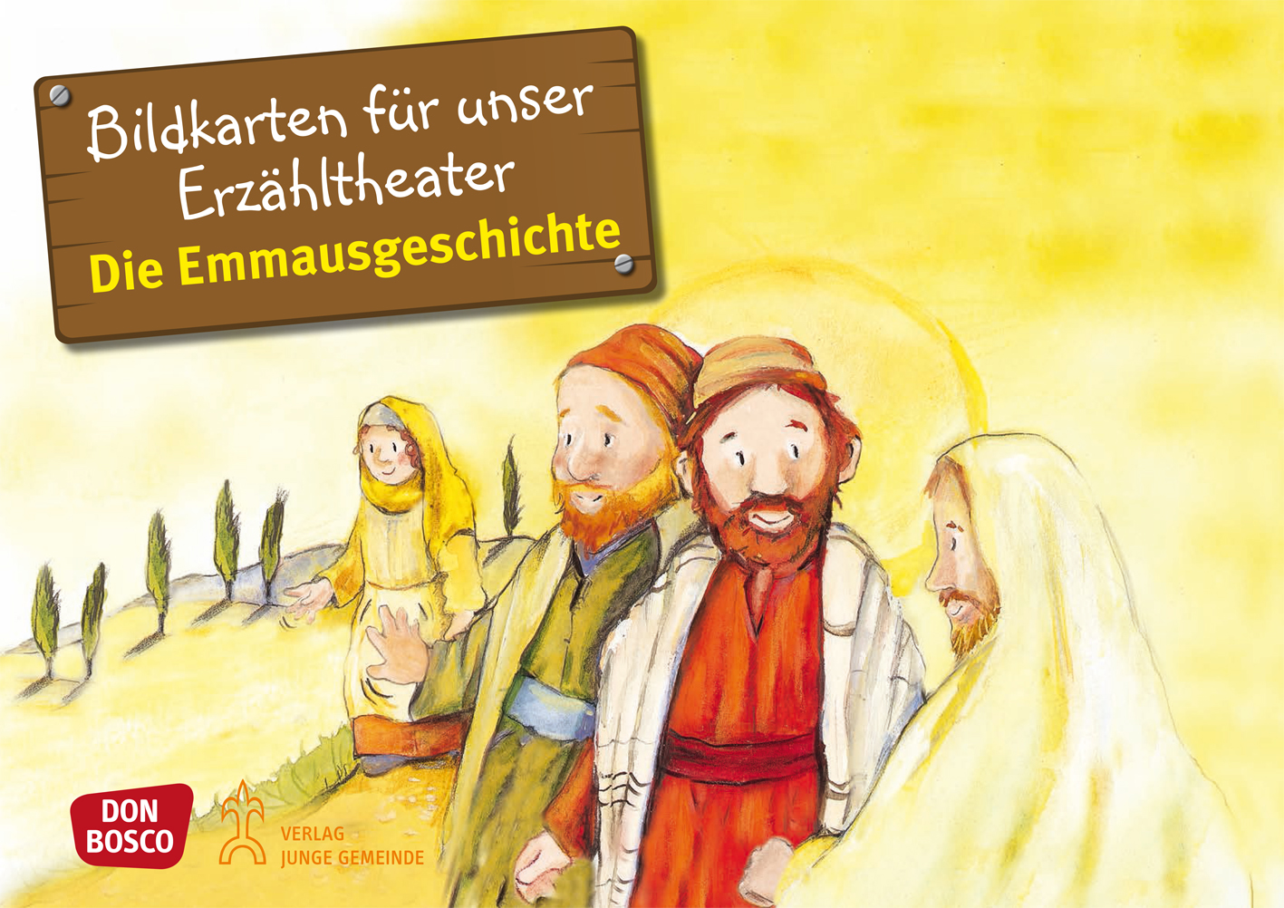 Kamishibai Bildkartenset: Die Emmausgeschichte - 3407