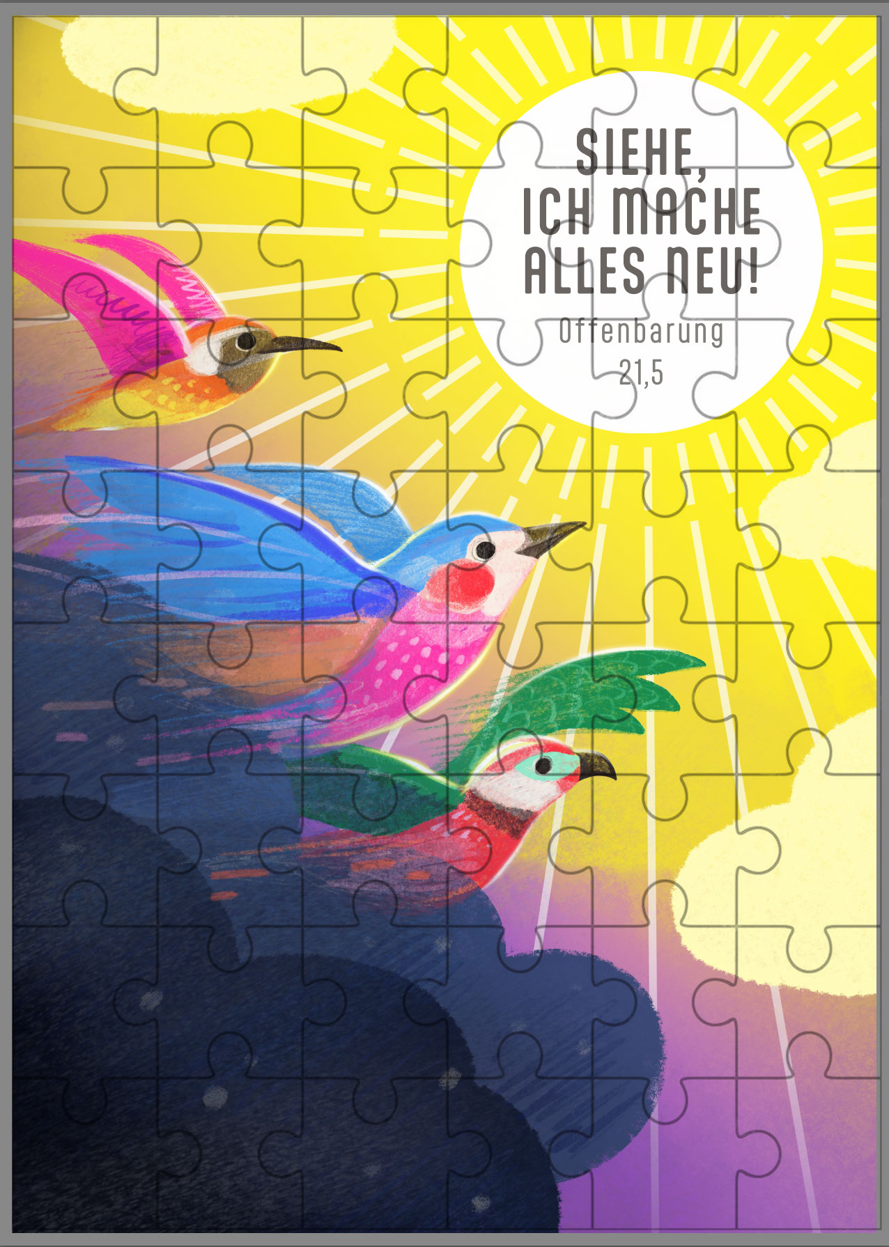 Puzzle zur Jahreslosung 