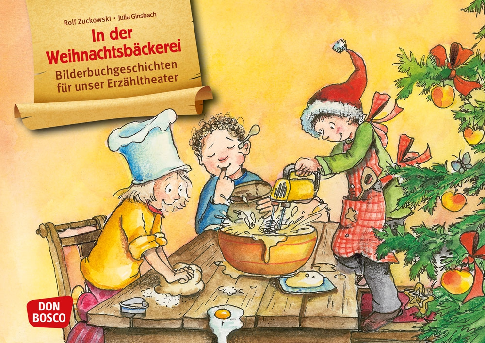 Kamishibai Bildkartenset: In der Weihnachtsbäckerei - 3740