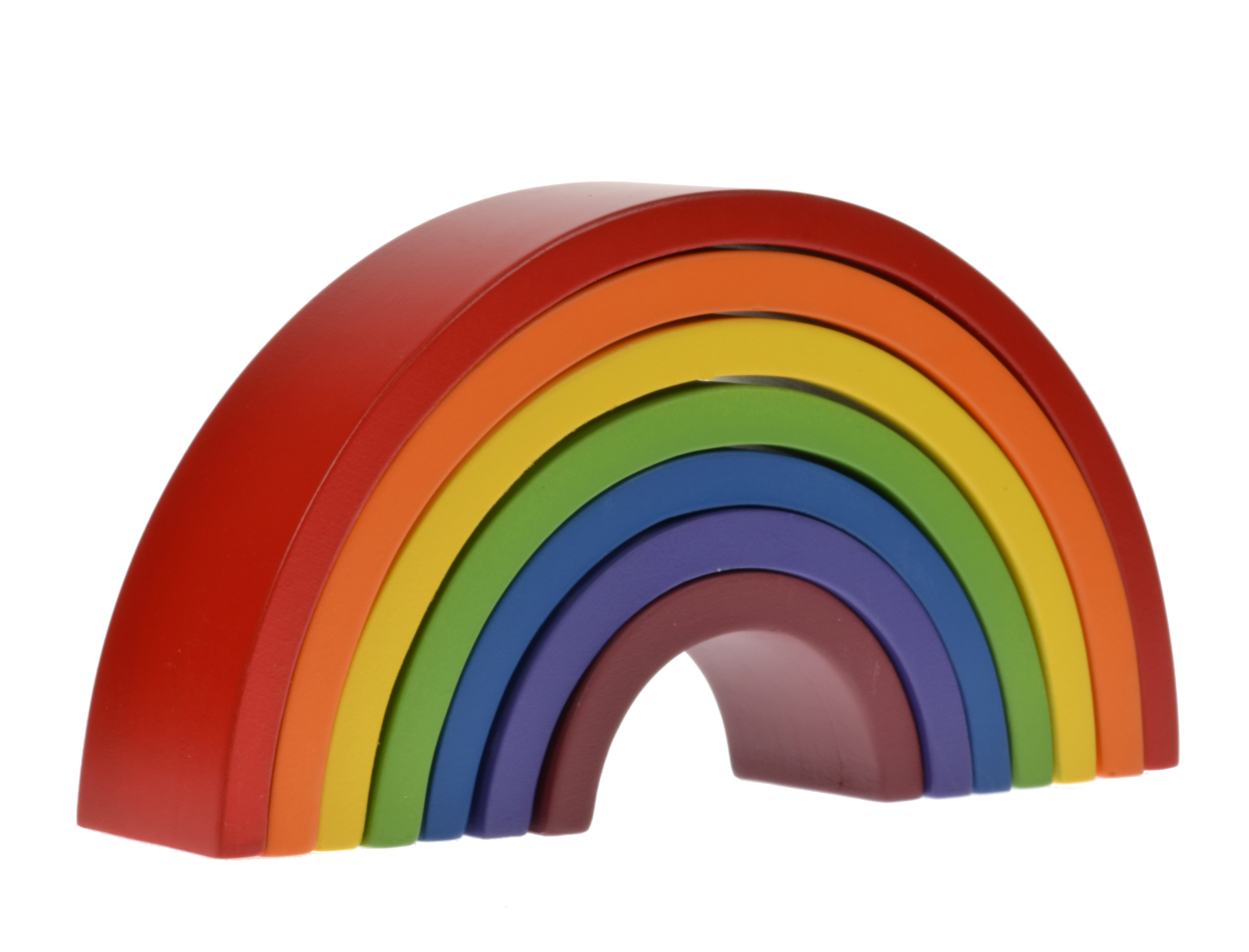 Regenbogen aus Holz - 1397