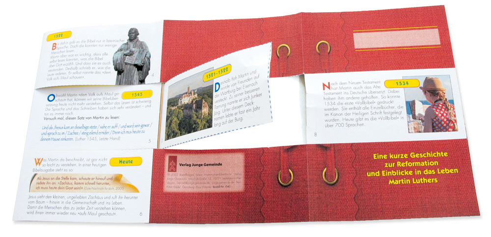 Bastelbogen: Mein Martin-Luther-Bibel-Buch - 40 Bastelbogen: Mein Martin-Luther-Bibel-Buch - 40