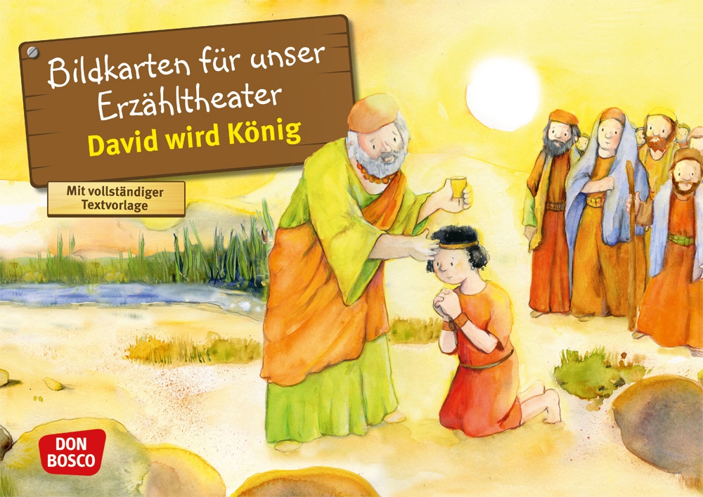 Kamishibai Bildkartenset: David wird König - 9010