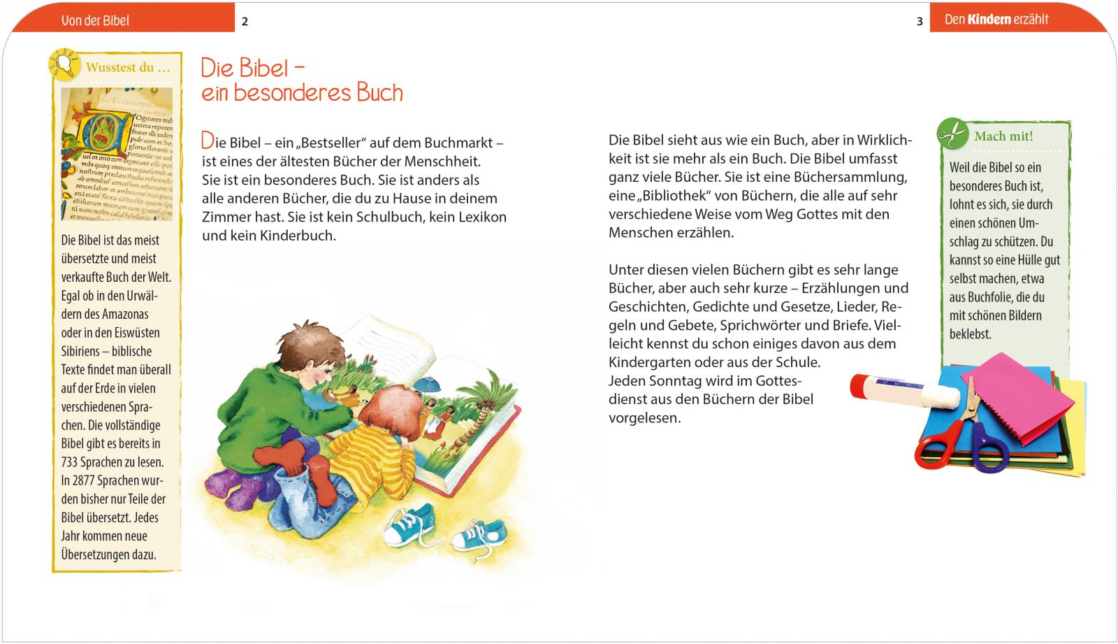Von der Bibel den Kindern erzählt - 3829