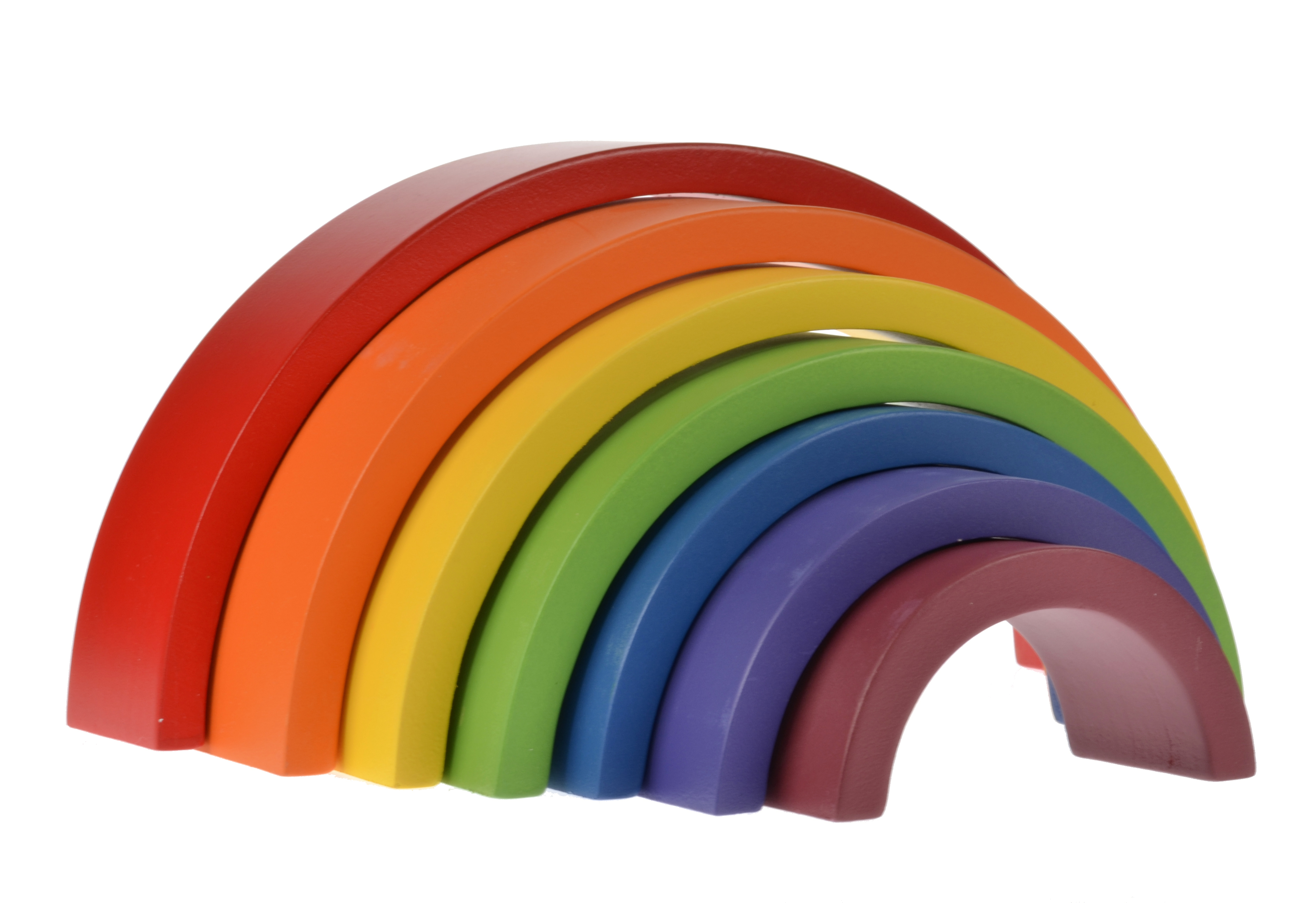 Regenbogen aus Holz - 1397