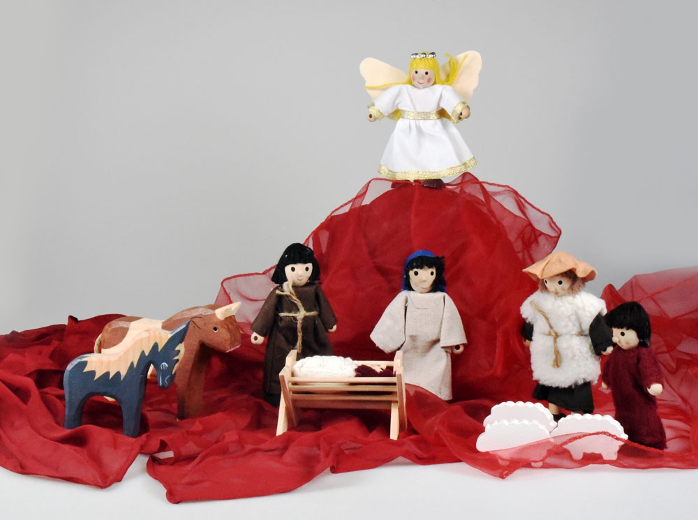 Biegepuppen-Set "Christfest" - S1367