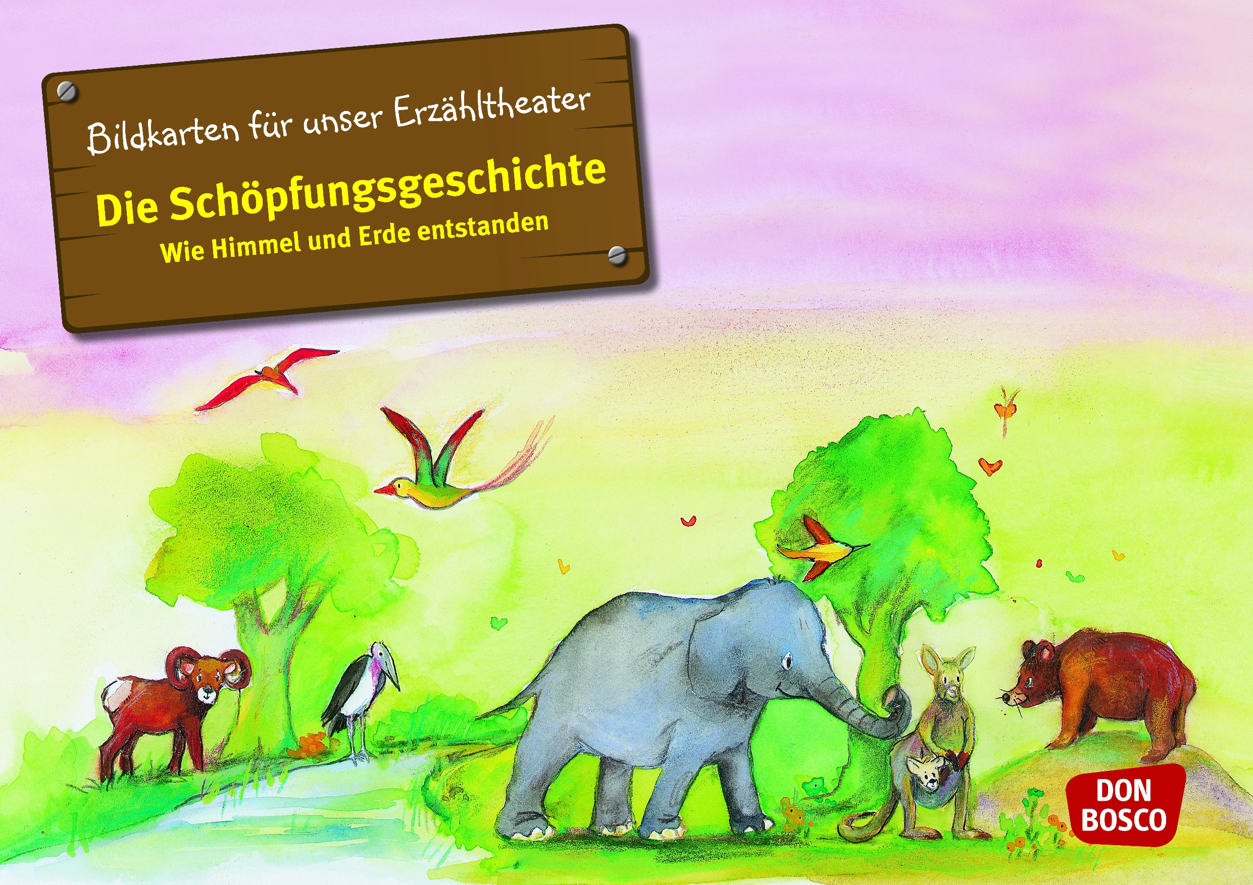 Kamishibai Bildkartenset: Die Schöpfungsgeschichte - 3235