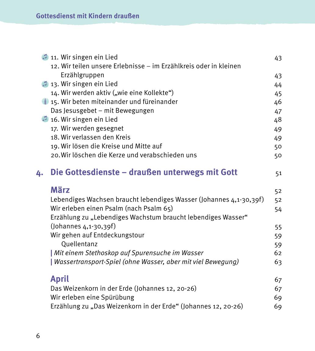 Gottesdienst mit Kindern draußen - 2172
