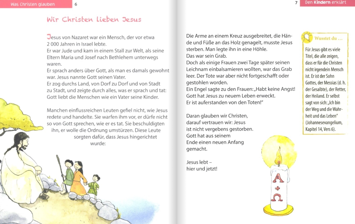 Was Christen glauben den Kindern erklärt - 3828