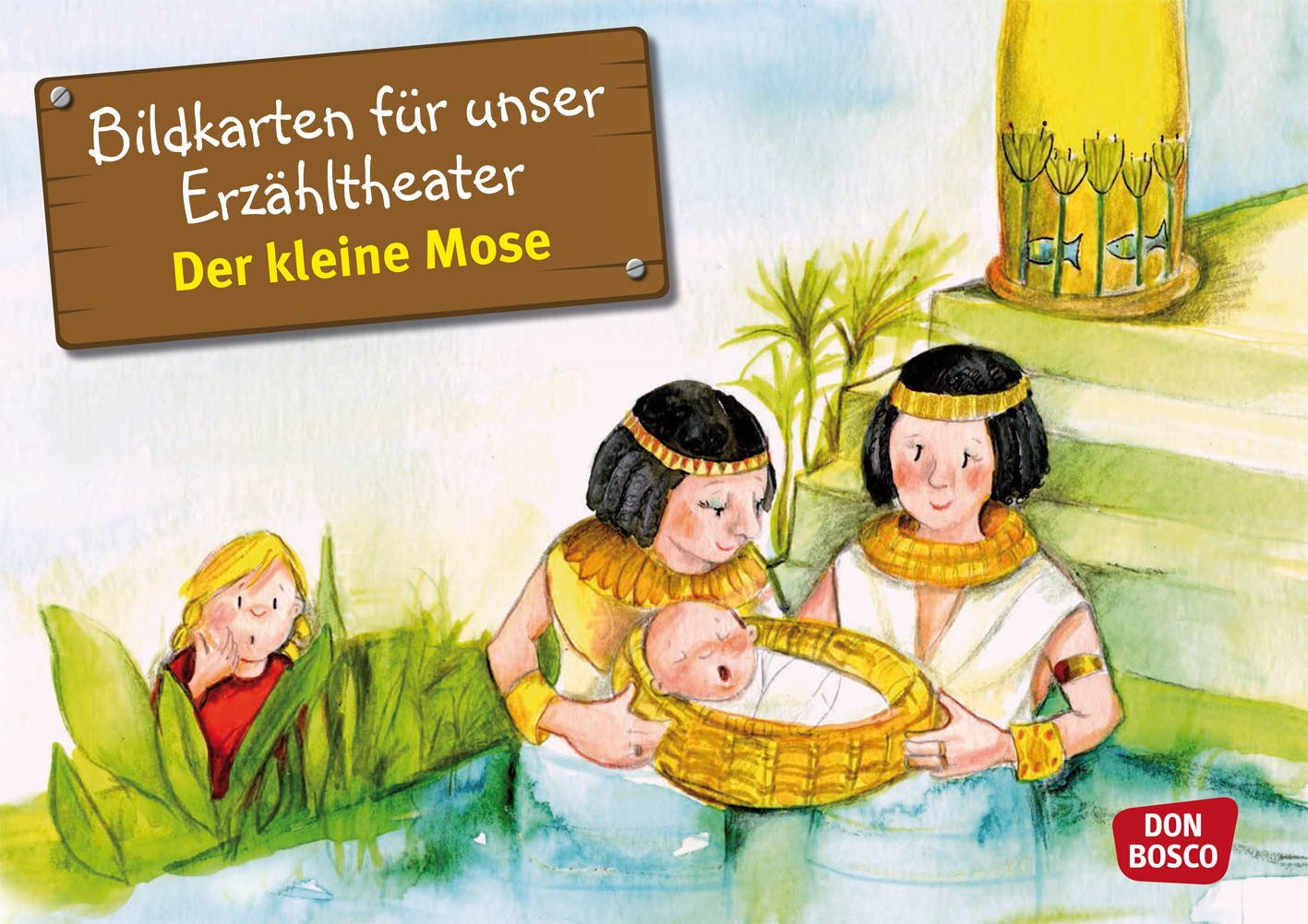 Kamishibai Bildkartenset: Der kleine Mose - 3399
