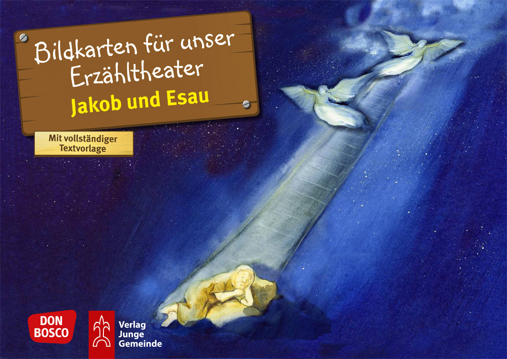 Kamishibai Bildkartenset: Jakob und Esau - 3594